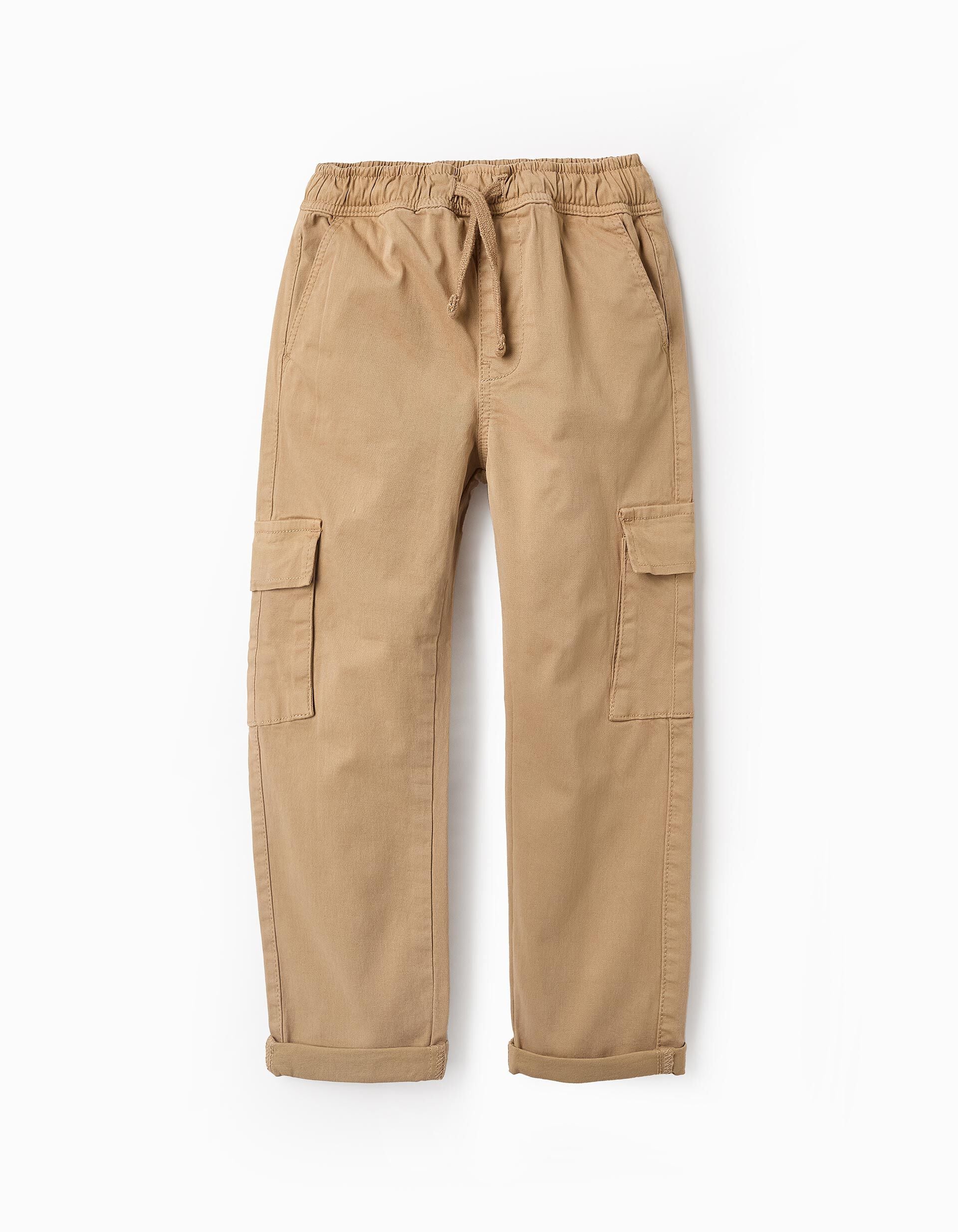 Cargo trousers for boys 'Slim Fit', Camel | Saudi Arabia