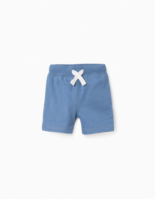 Jogger Shorts for Baby Boys, Blue