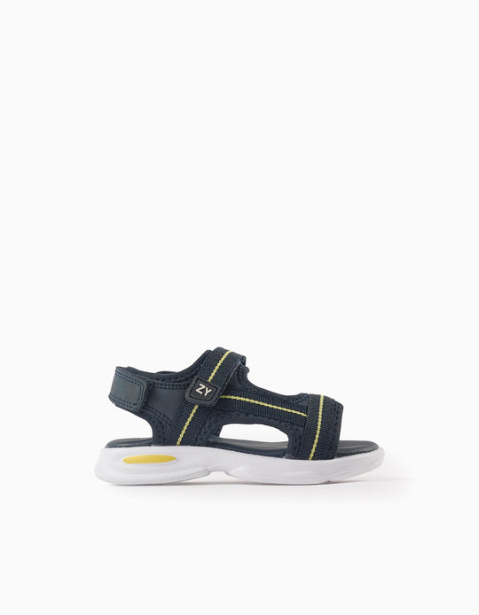 Lightweight Sandals for Baby Boys 'Superlight Runner', Blue/Yellow