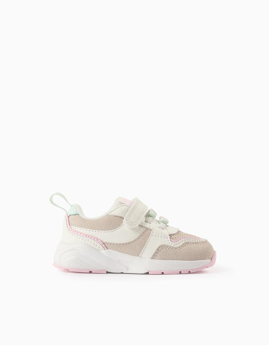 Trainers with Hearts for Baby Girls 'ZY Superlight Runner', Beige