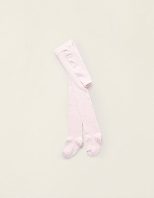 Anti-Pilling Tights for Baby Girls, Pink