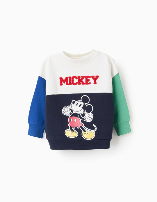 سويتشيرت بلوك ألوان "Mickey" للأولاد، متعدد الألوان