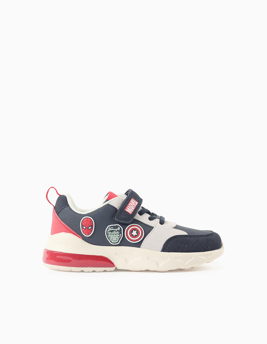 Light-Up Trainers for Boys 'Avengers - Marvel', Dark Blue
