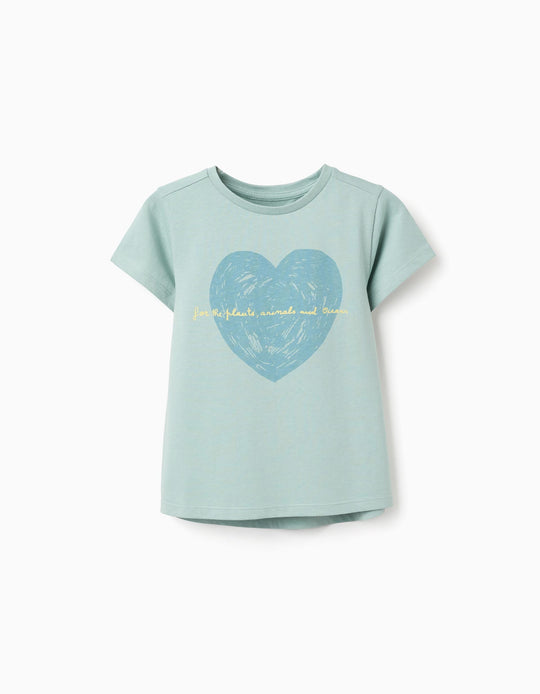 SS T SHIRT JERSEY, LIGHT GREEN, 11/12