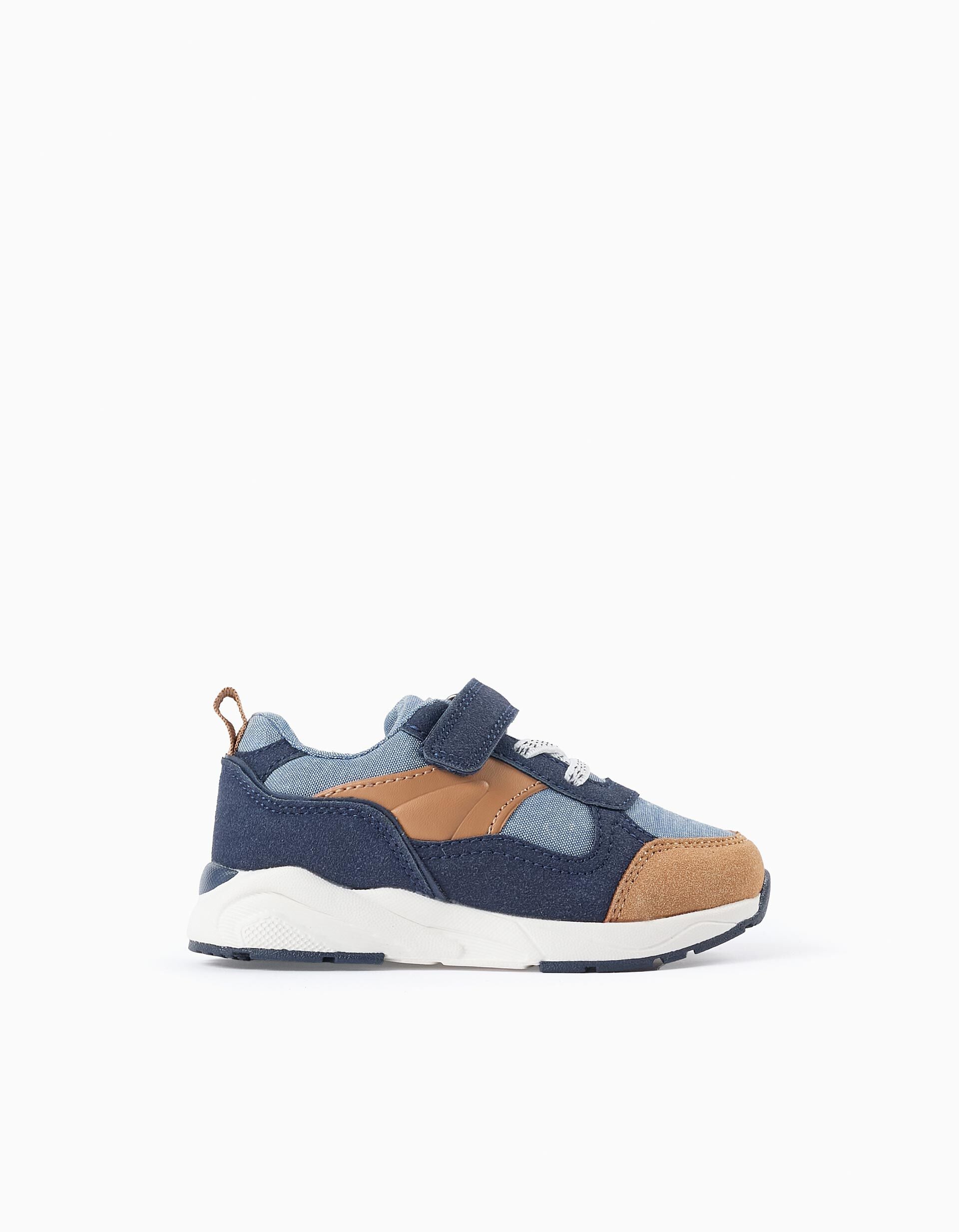 Trainers for Baby Boys 'ZY Superlight' Camel/Blue | Saudi Arabia