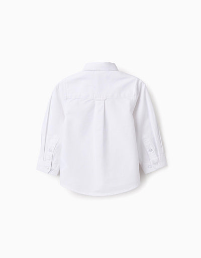 Classic Cotton Shirt for Baby Boys White | Saudi Arabia