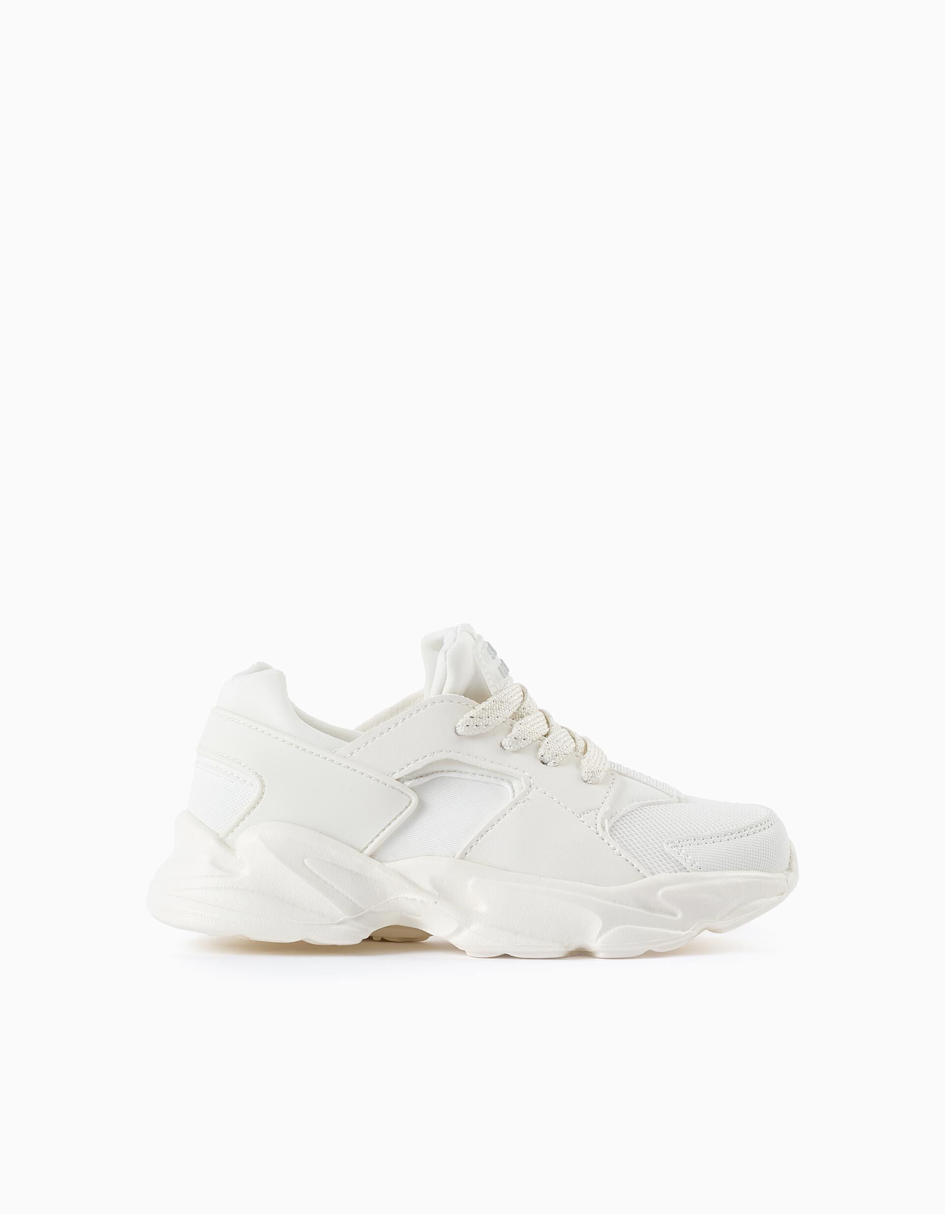 Trainers for Girls 'ZY Superlight Runner' White/Silver | Saudi Arabia