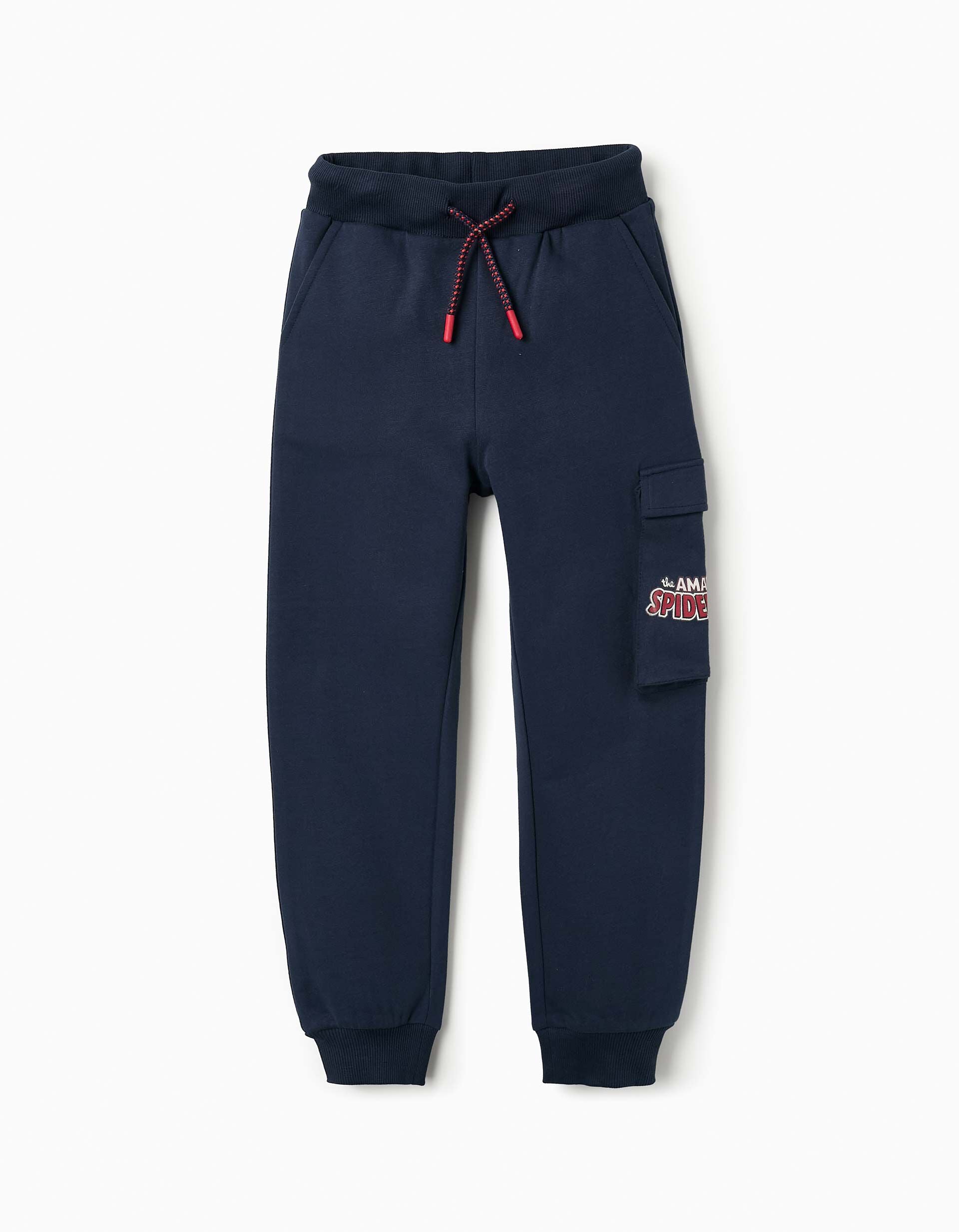 Fleece Joggers for Boys 'Spider-Man' Dark Blue | Saudi Arabia