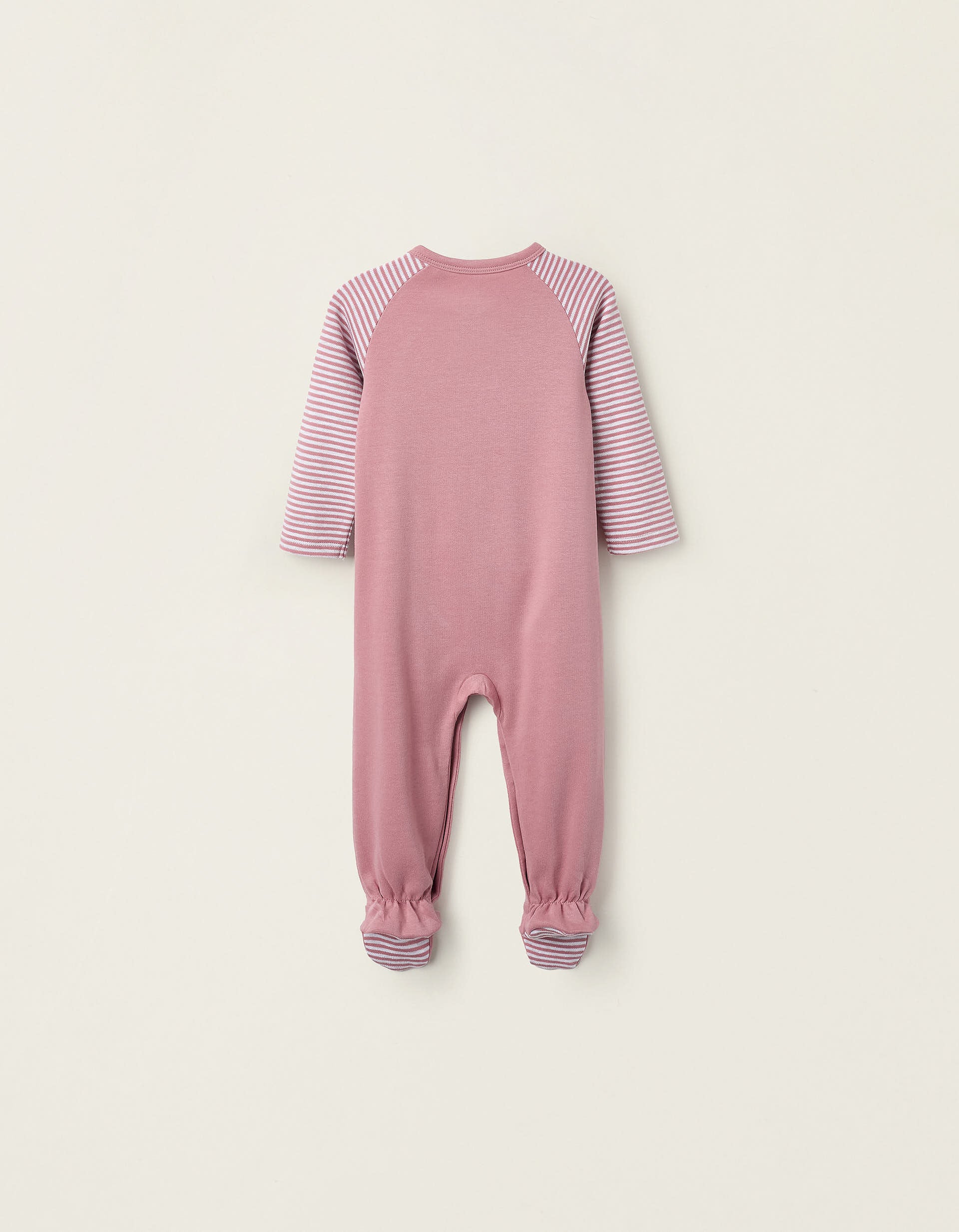 Cotton Sleepsuit for Baby Girls 'Minnie' Pink | Saudi Arabia