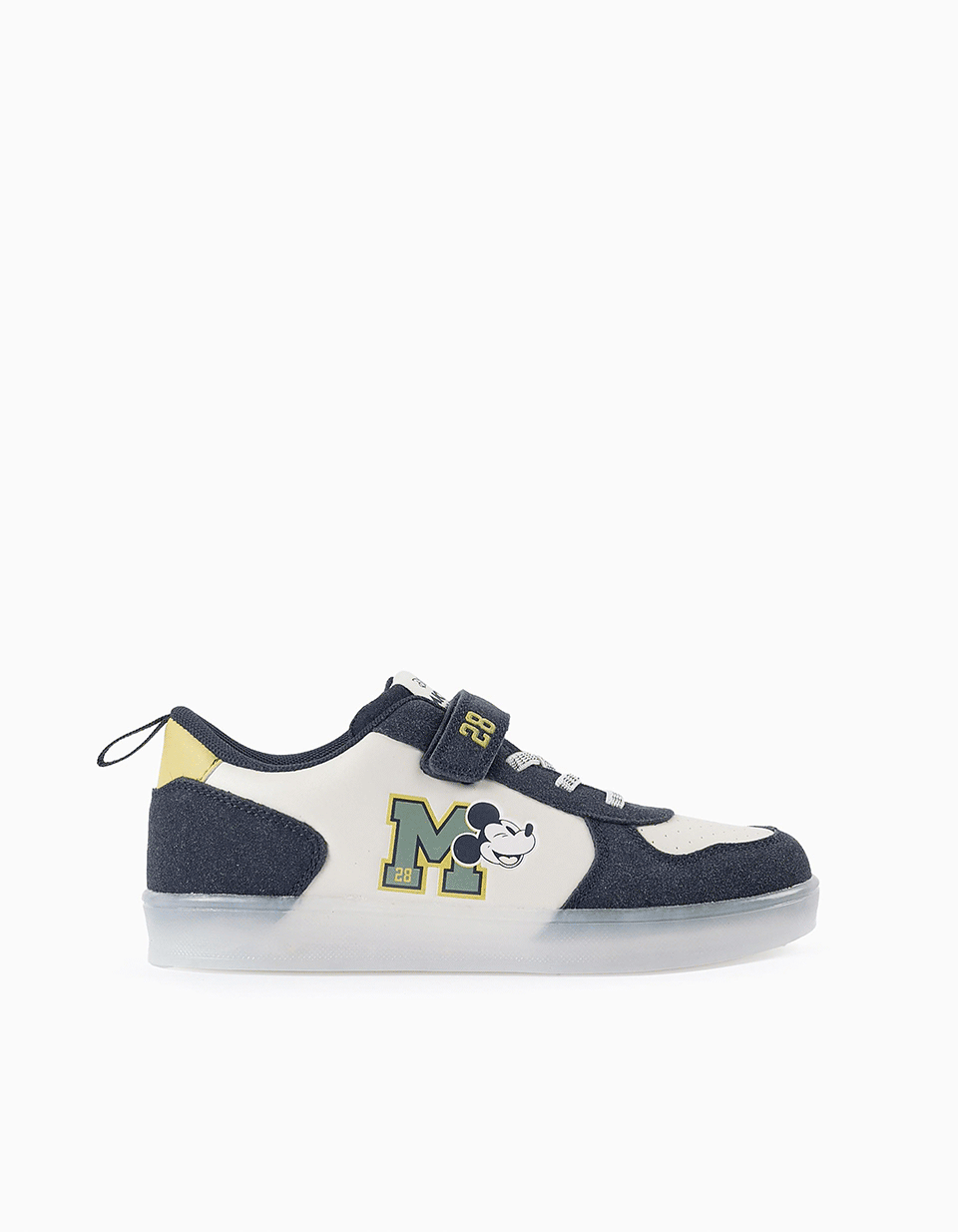 Light-up Trainers for Boys 'Mickey' White/Blue/Yellow | Saudi Arabia