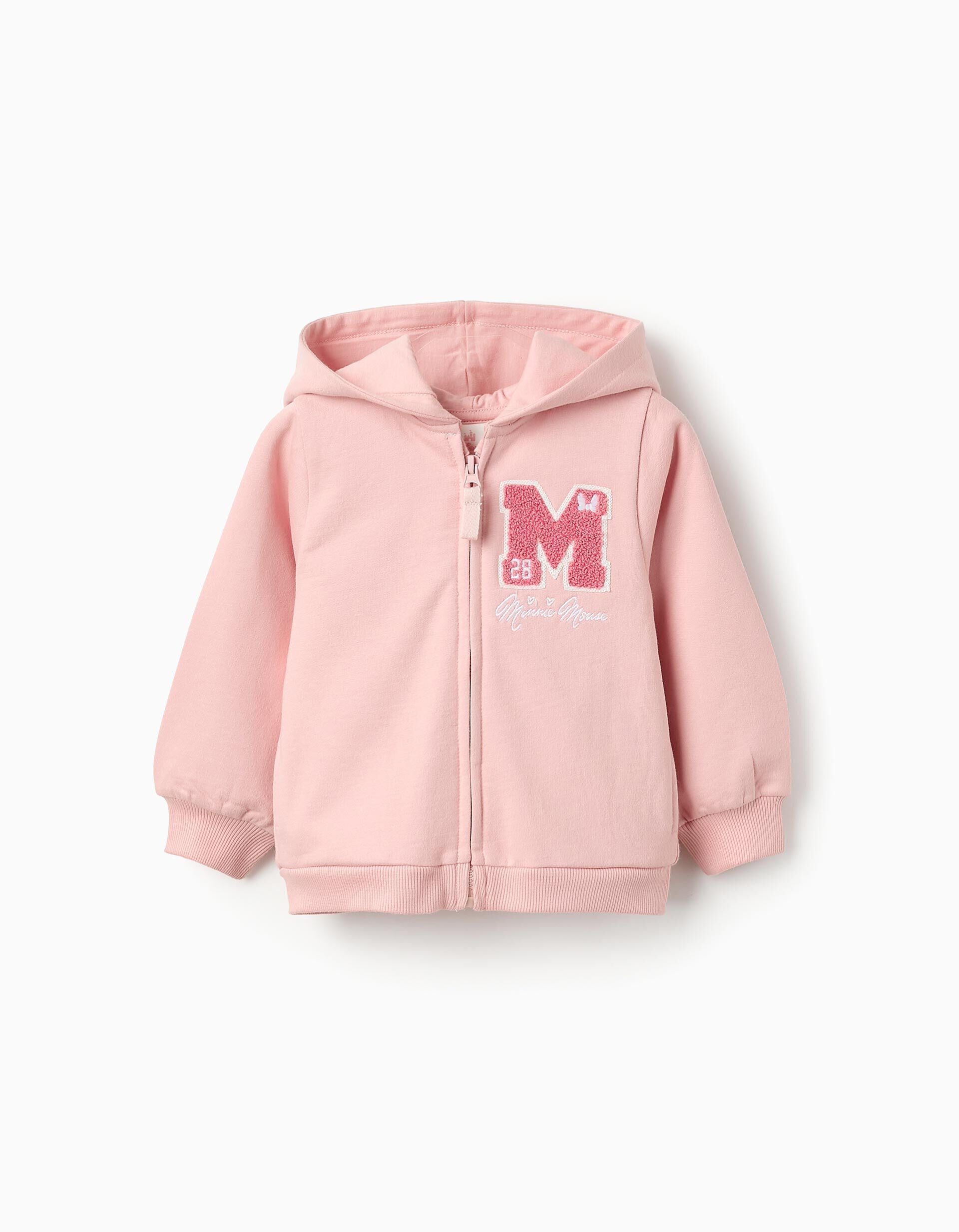Hooded Jacket for Girls 'Minnie' Pink | Saudi Arabia