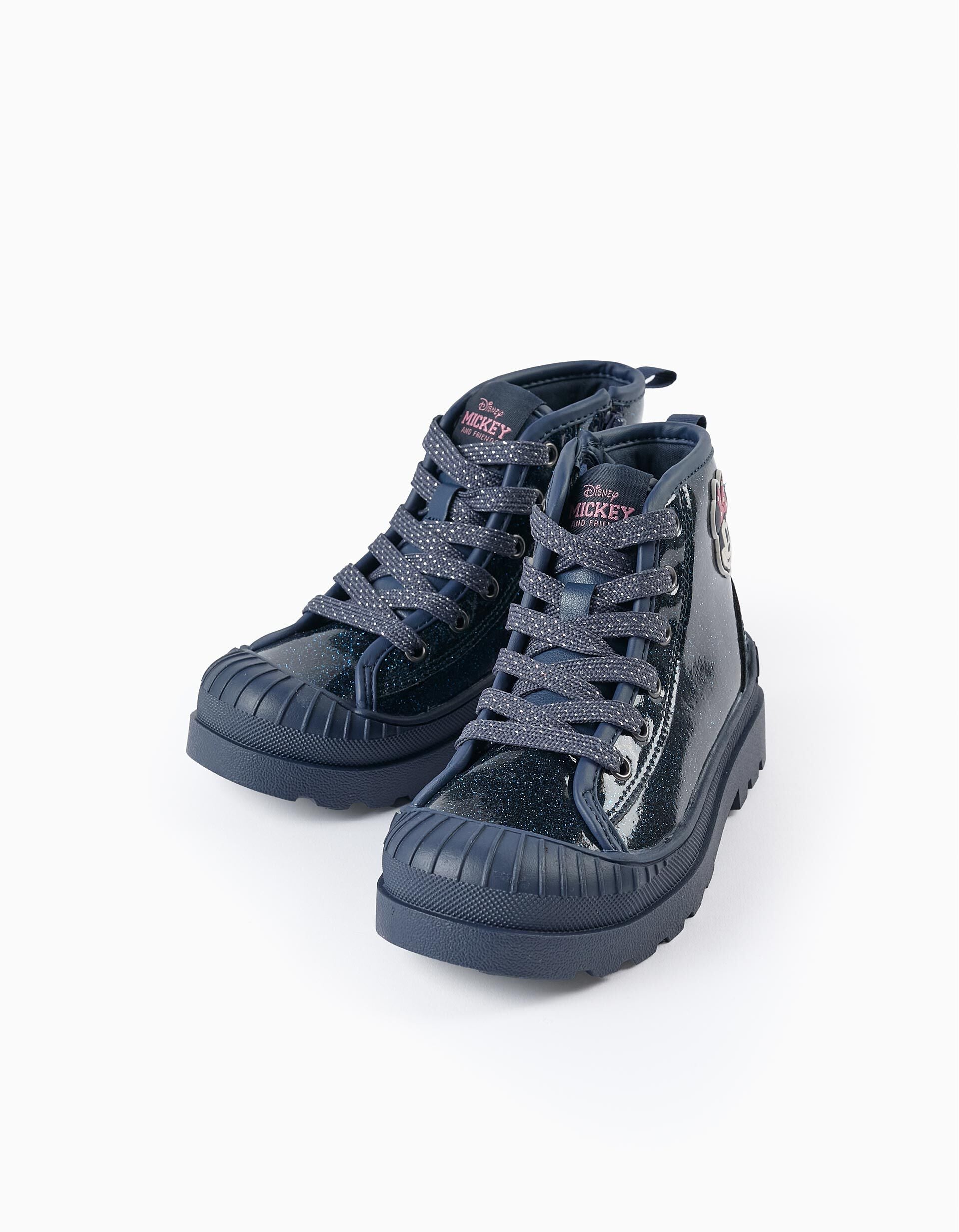Boots with Sparkles for Girls 'Minnie' Dark Blue | Saudi Arabia