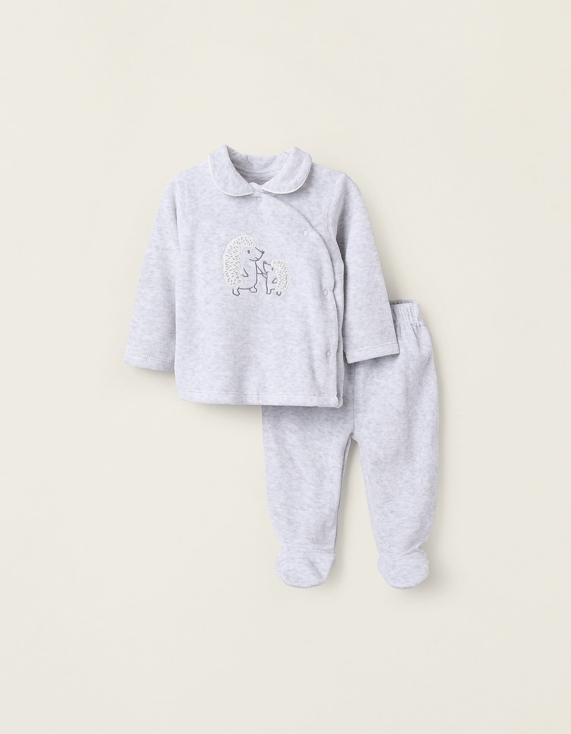Pyjama Velvet L Grey Mge | Saudi Arabia