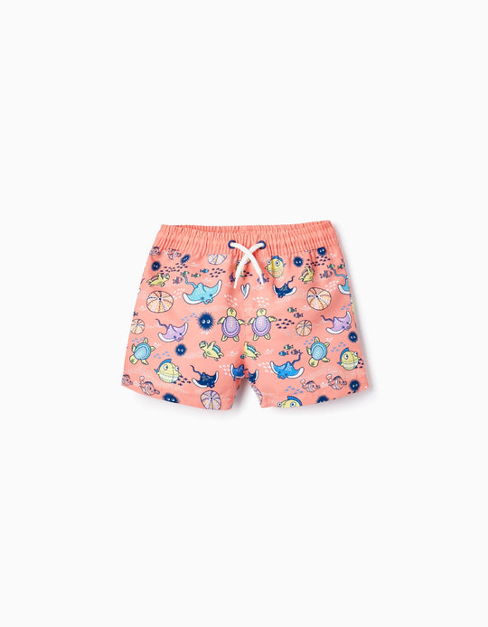 شورت سباحة للأولاد الرضع "Marine Animals"، مرجاني