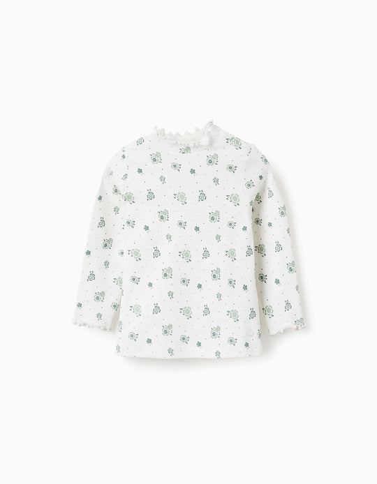 تي شيرت طويل الأكمام ريب باللون السحابي