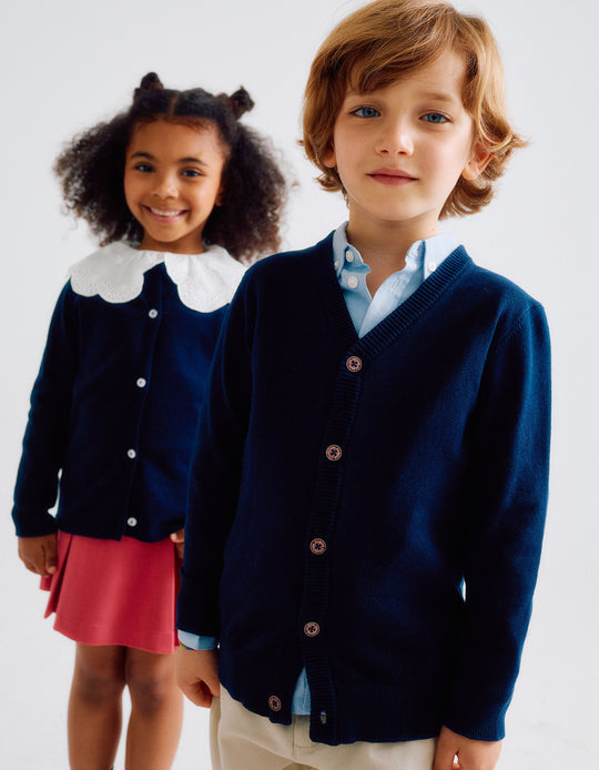 Cardigan for Boys 'B&S', Dark Blue