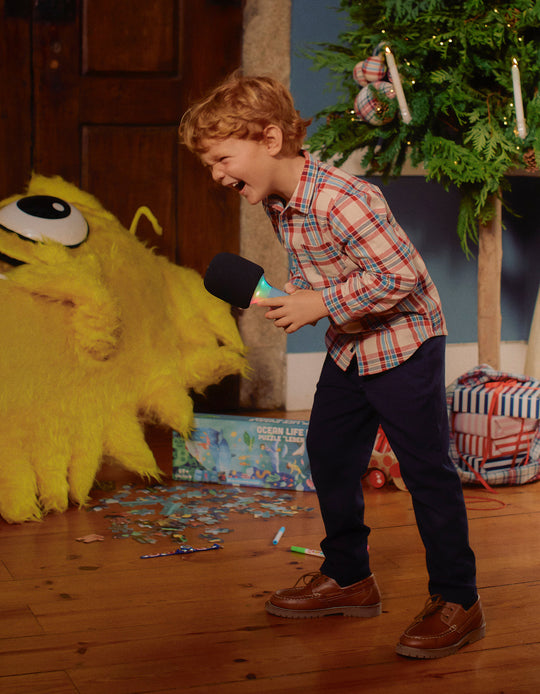 قميص بأكمام طويلة، توي، رمادي فضي