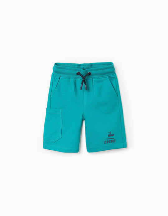 شورت جينز للأولاد سيرشينج، أخضر