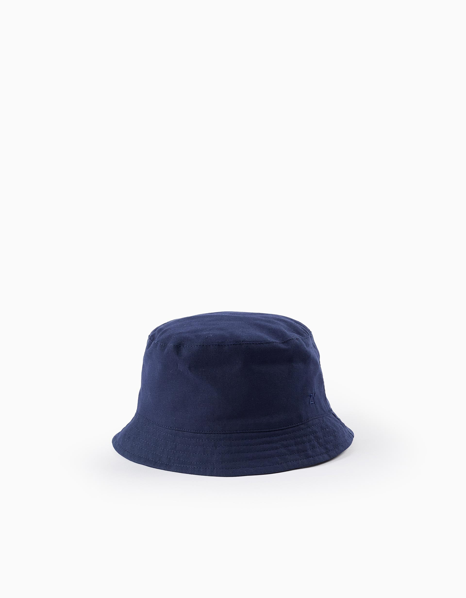 Hat with Linen for Baby and Boys, Dark Blue | La vie en Rose | KSA