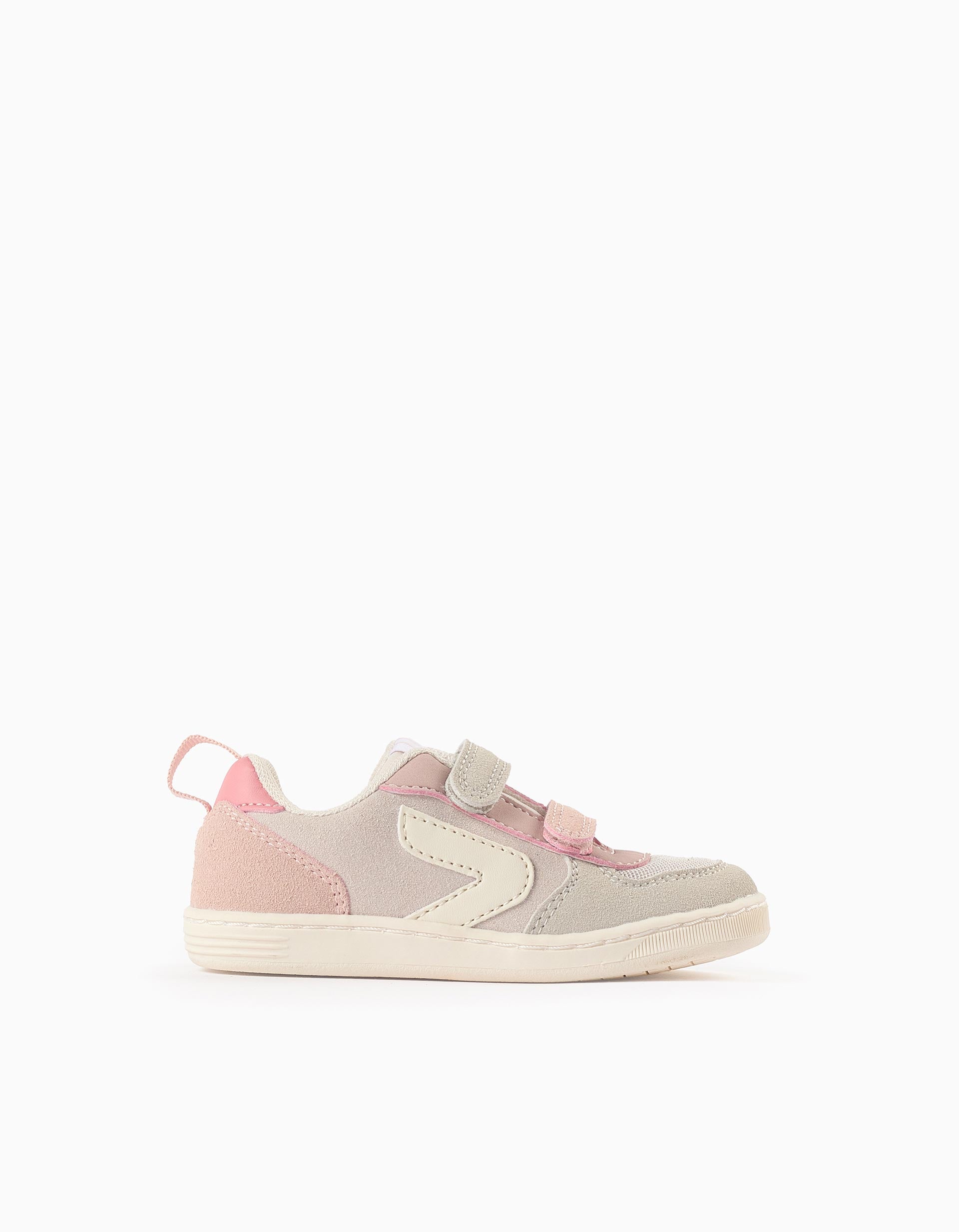 Trainers for Baby Girls 'ZY Move', Pink/Beige