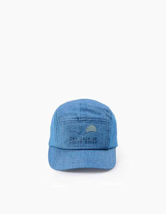 قبعة جينز فاتح للأولاد الرضع لوار، أزرق