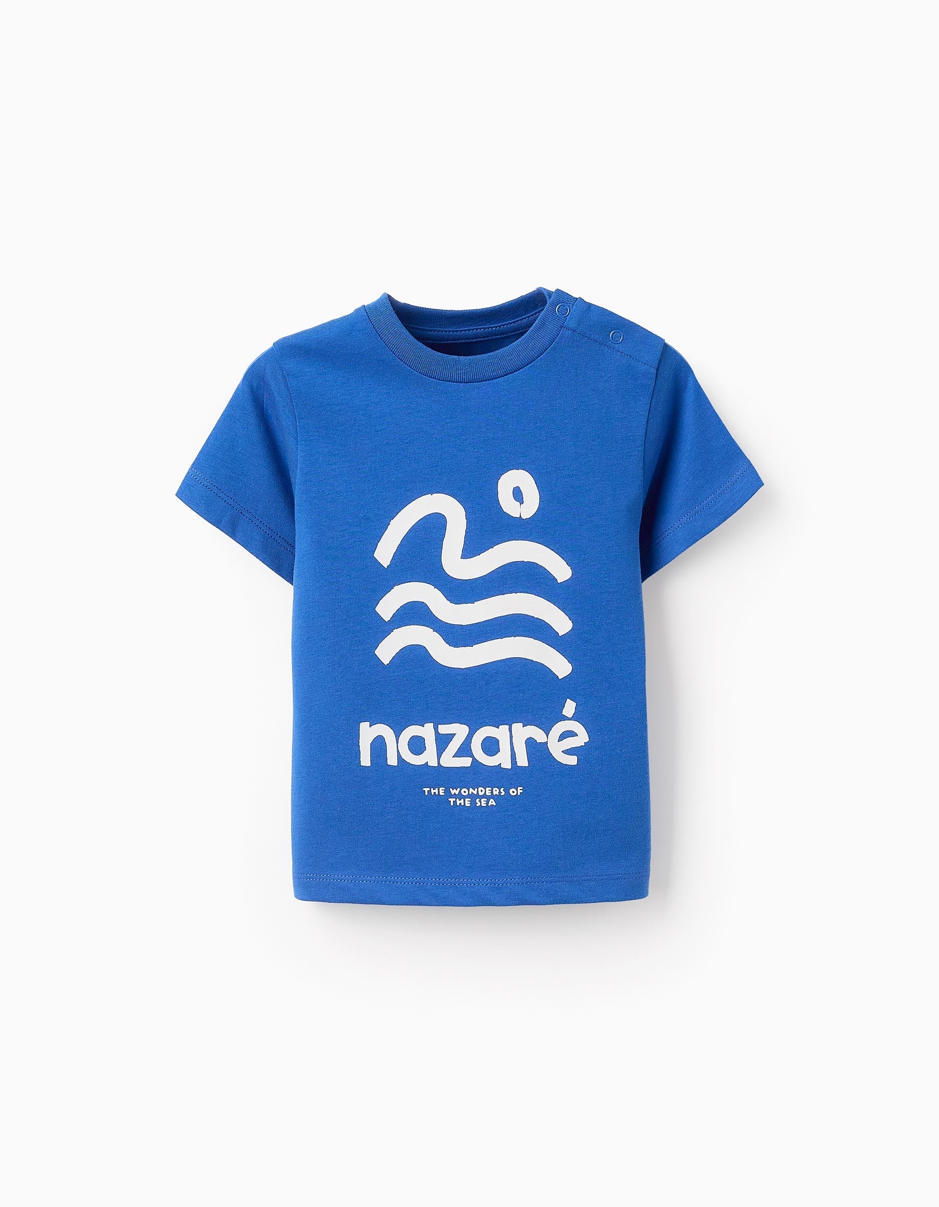 Cotton T-shirt for Baby Boys 'Nazaré', Blue | La vie en Rose | KSA