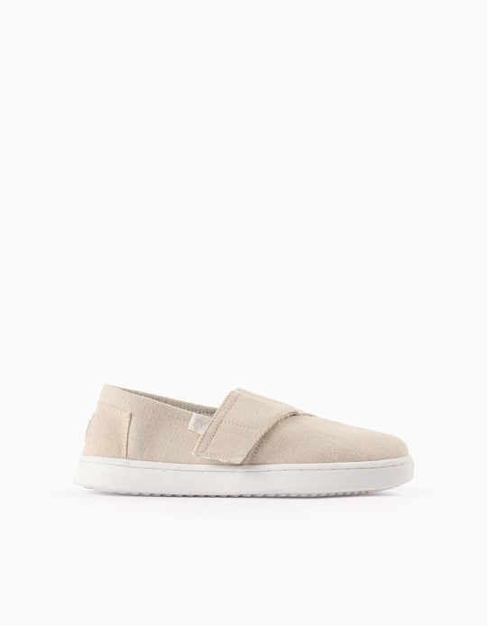 إسبادريل قماش للأولاد، بيج