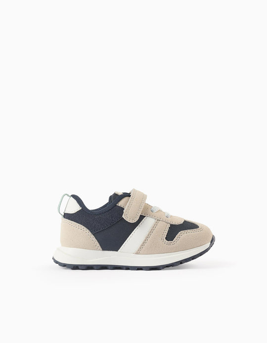 Trainers for Baby Boys 'ZY Collection', Beige/Blue