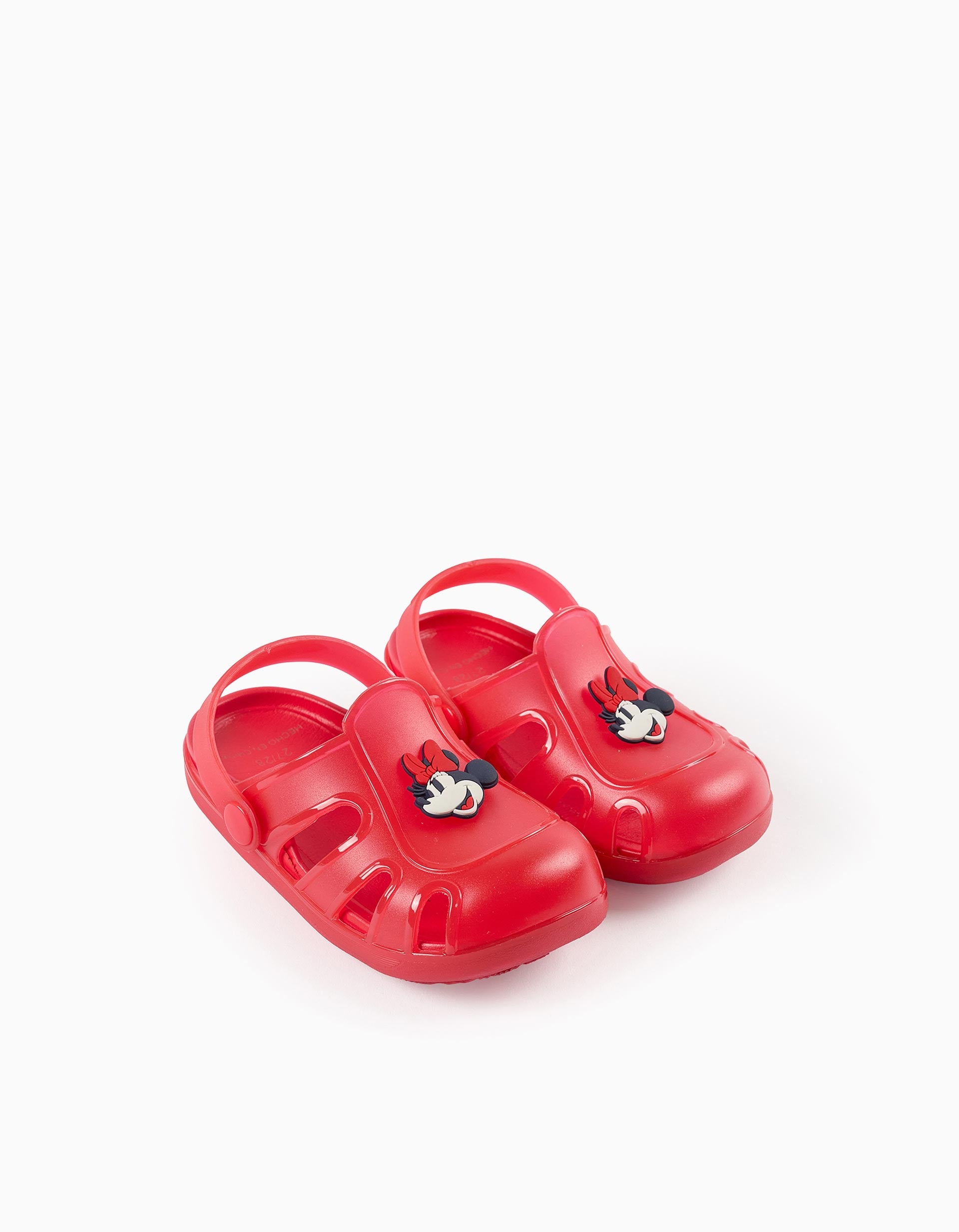 Rubber Clogs for Girls 'Minnie', Red – Ziddy KSA