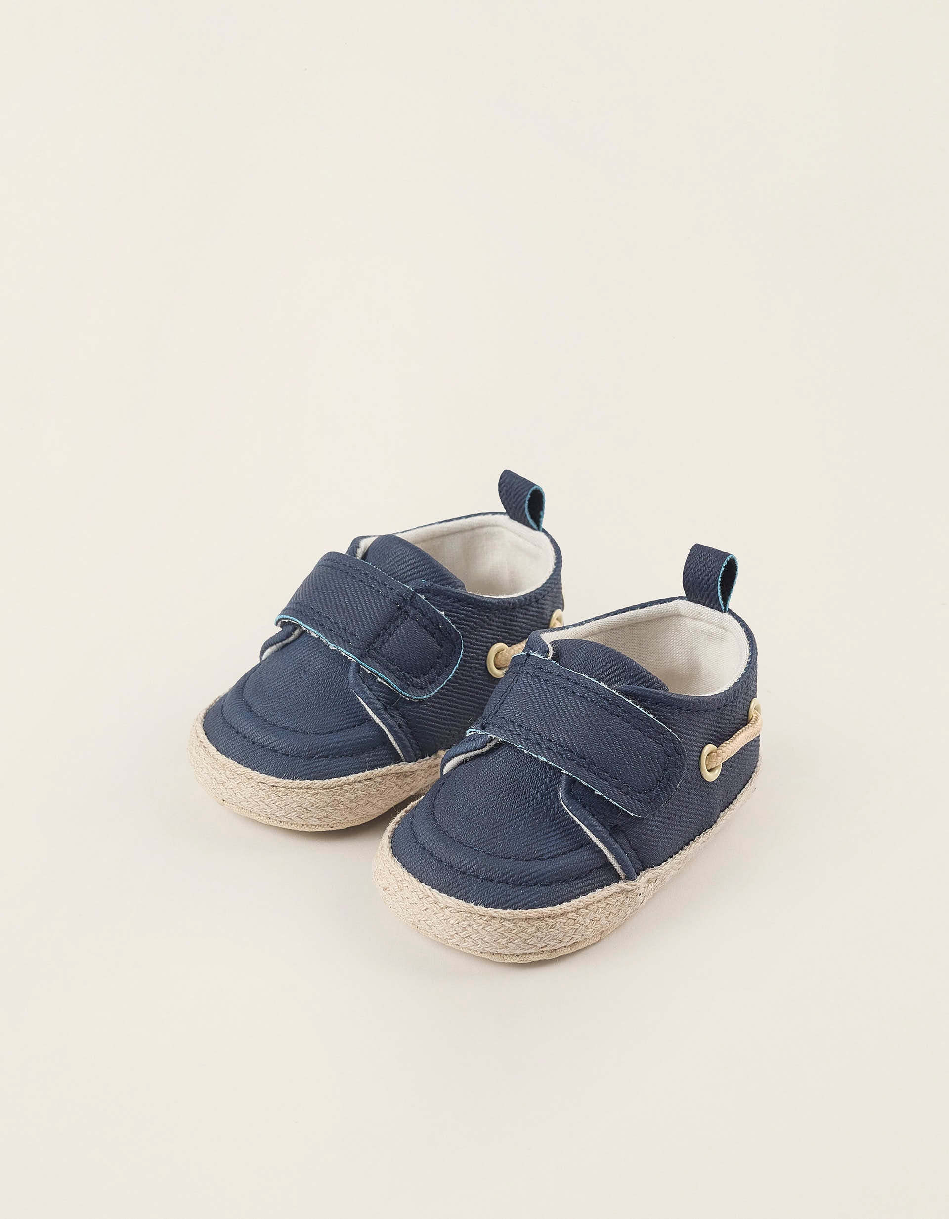 Deck Shoes for Newborns, Dark Blue