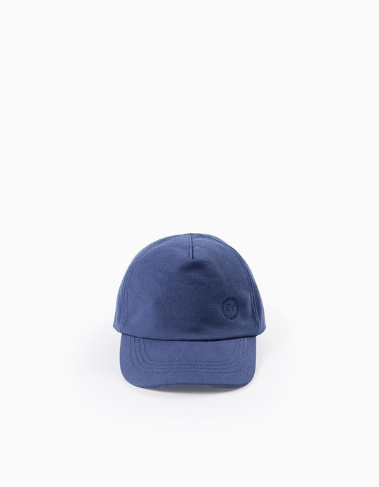 Cotton Cap for Baby and Boys 'ZY', Blue