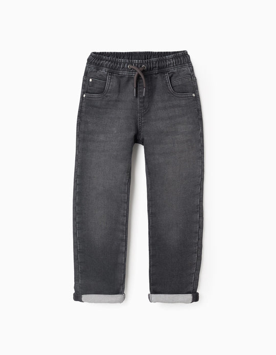 Jogger Jeans for Boys 'Slim', Grey