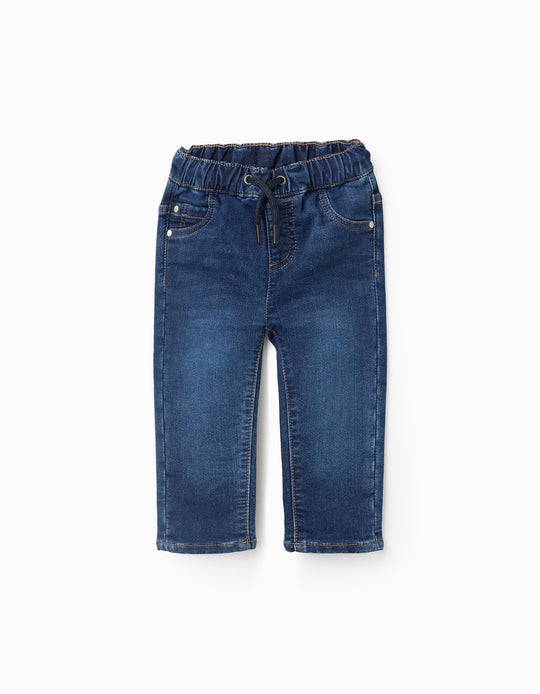 Jogger Jeans for Baby Boys 'Slim Fit', Dark Blue