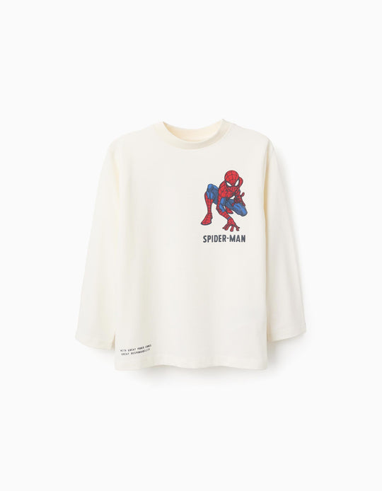 Long Sleeve T-shirt for Boys 'Spider-Man', White
