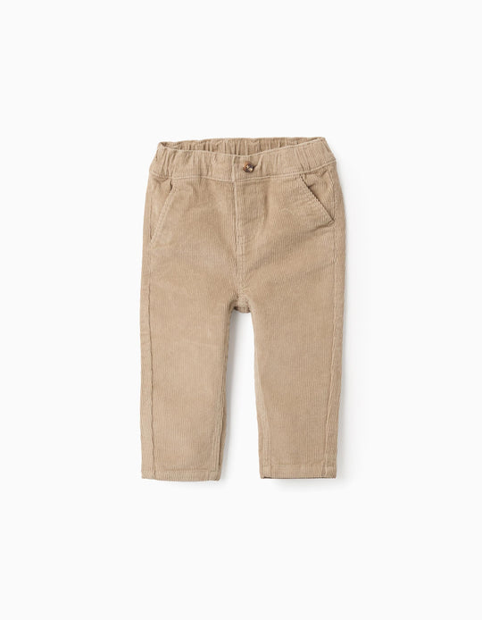 Chino Trousers for Baby Boys, Beige