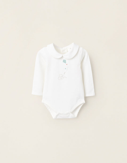 بادي بياقة بيتر بان للمواليد "ويني ذا بوه"، أبيض