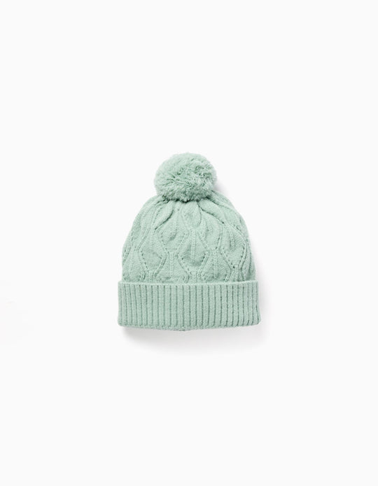 BEANIE STRUCTURE, LIGHT GREEN, M