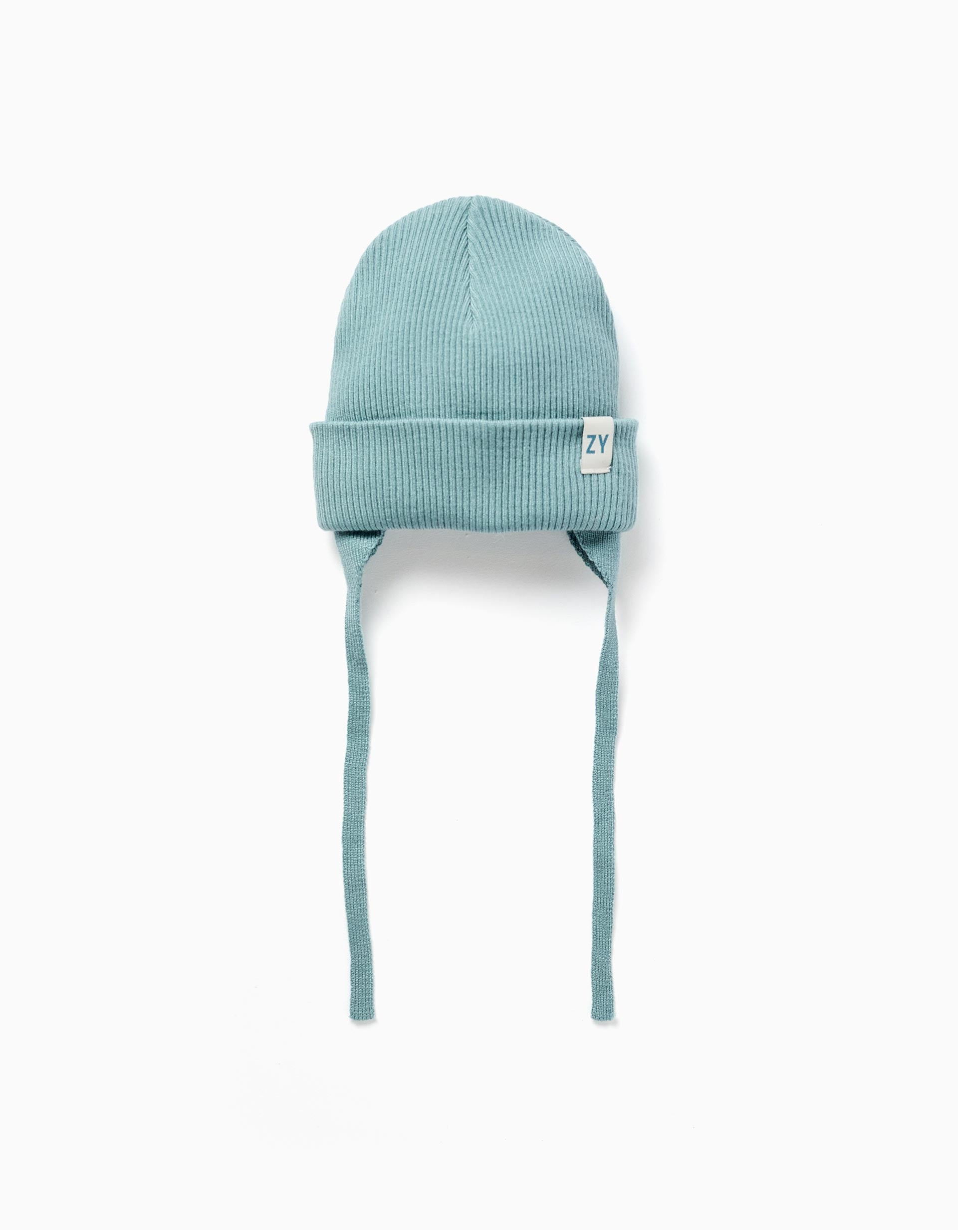 BEANIE KNITTED, LIGHT BLUE, XS | Ziddy KSA