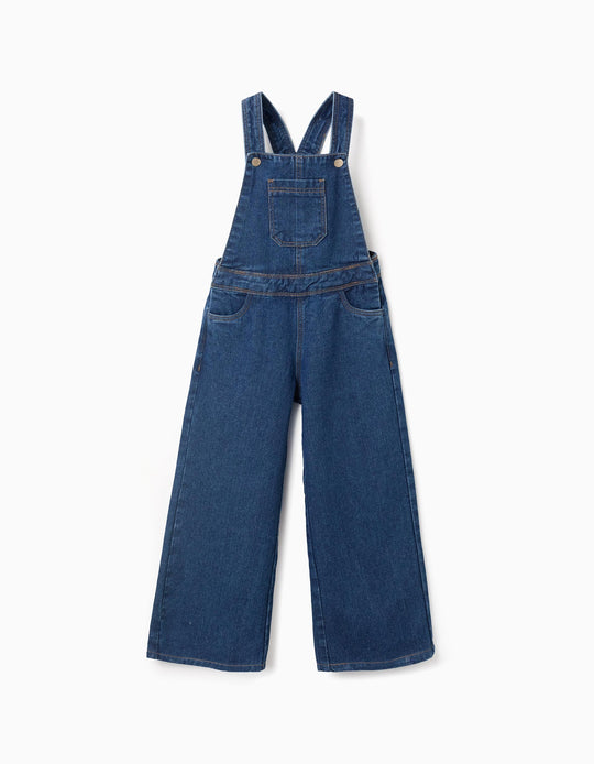 OVERALL DENIM, BLUE, SMS