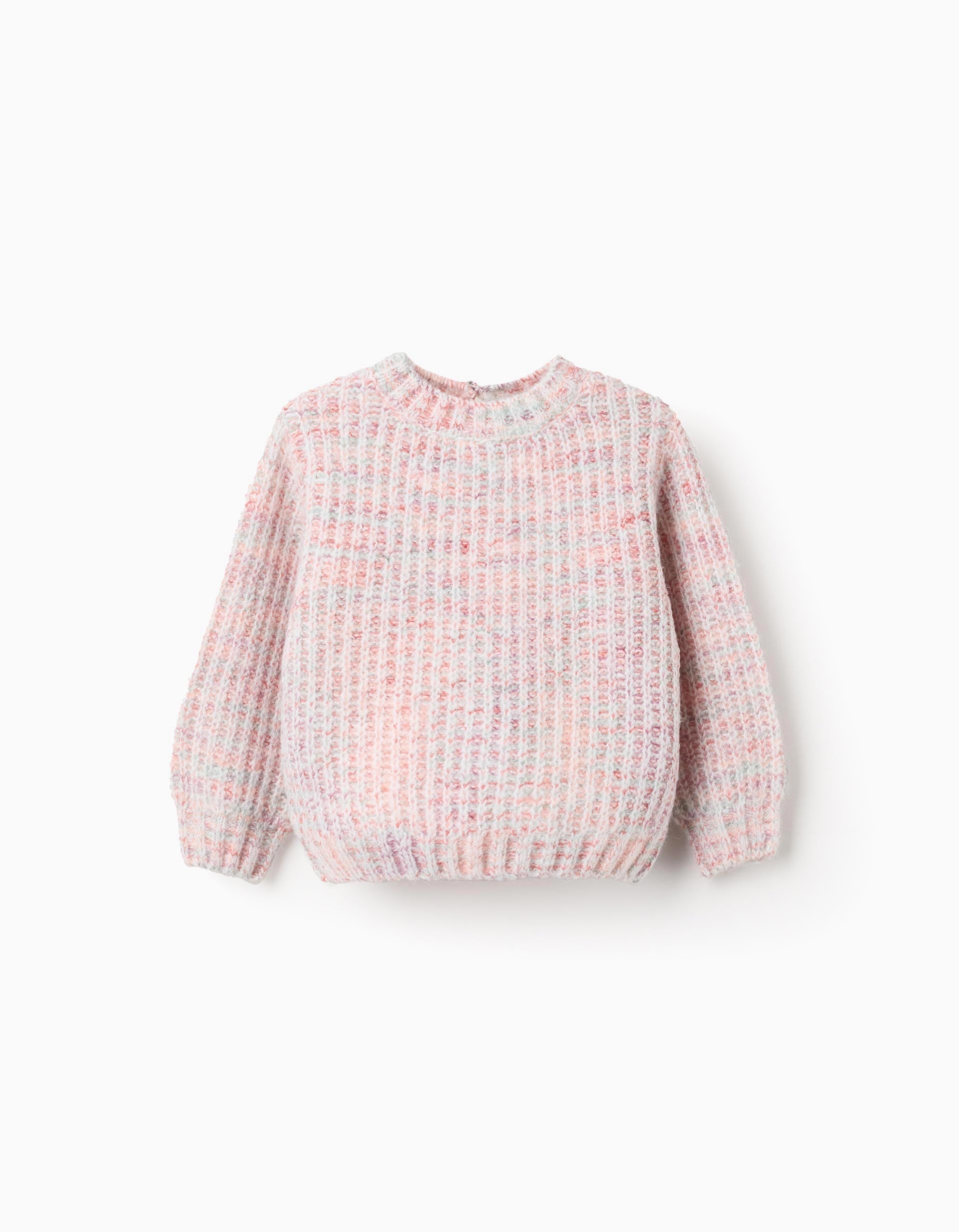 Thick Knit Jumper for Baby Girls, Multicolour | Ziddy KSA