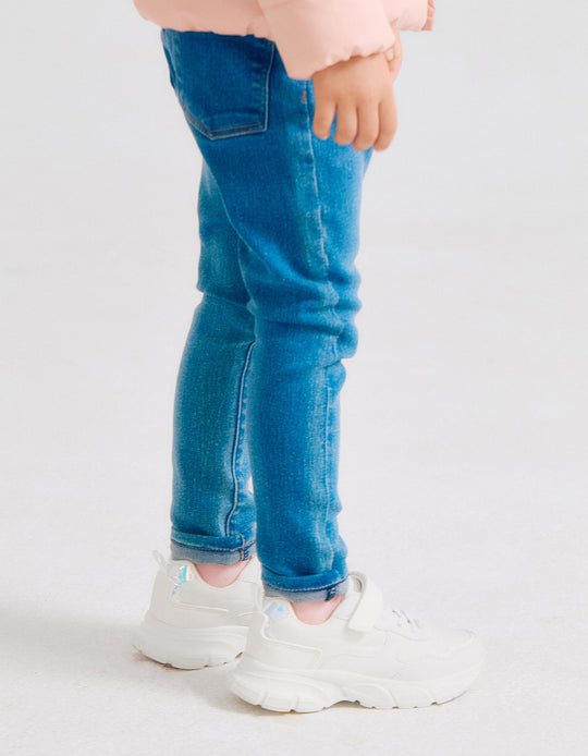 Trainers for Girls 'Superlight Runner', White/Iridescent