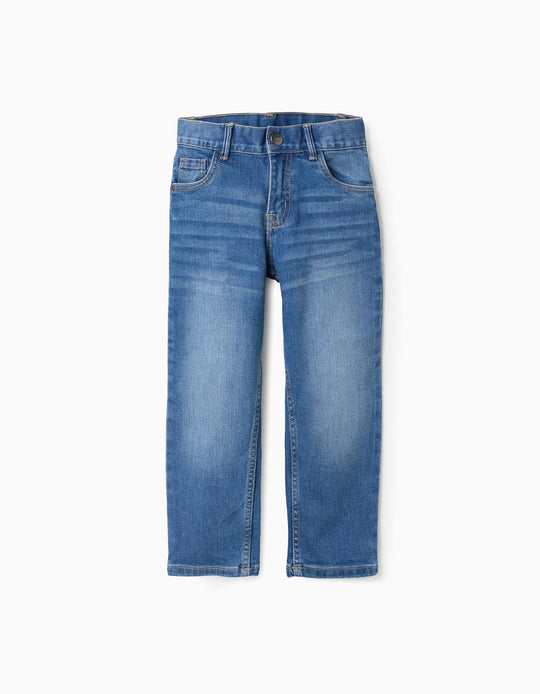 Straight Fit Jeans for Boys, Blue