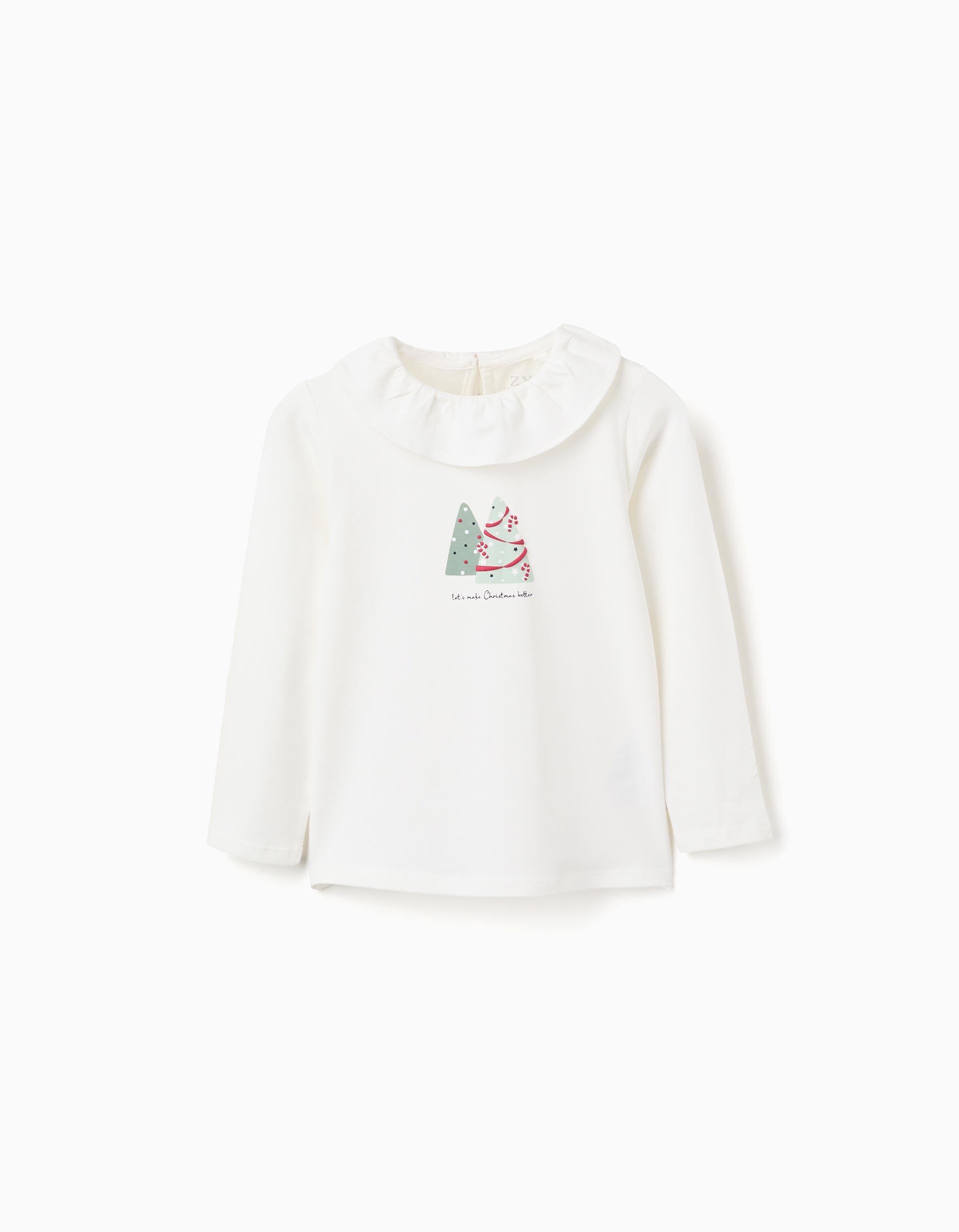 LS TSHIRT JERSEY, WHITE, 7/8 | Ziddy KSA