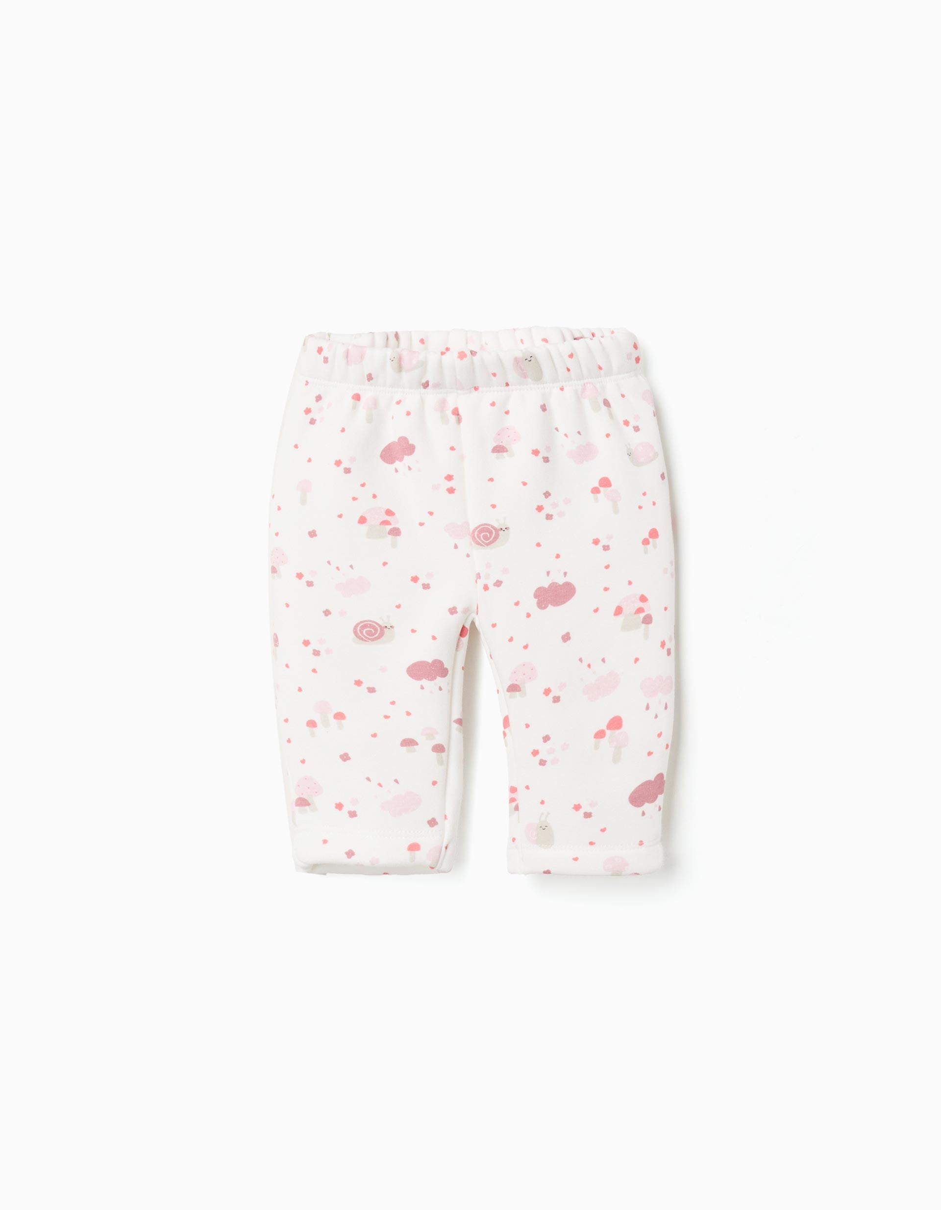 PANTS PLUSH FLEECE, WHITE, 1/3M | Ziddy KSA