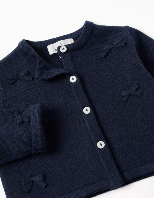 CARDIGAN KNIT  NIGHT BLUE