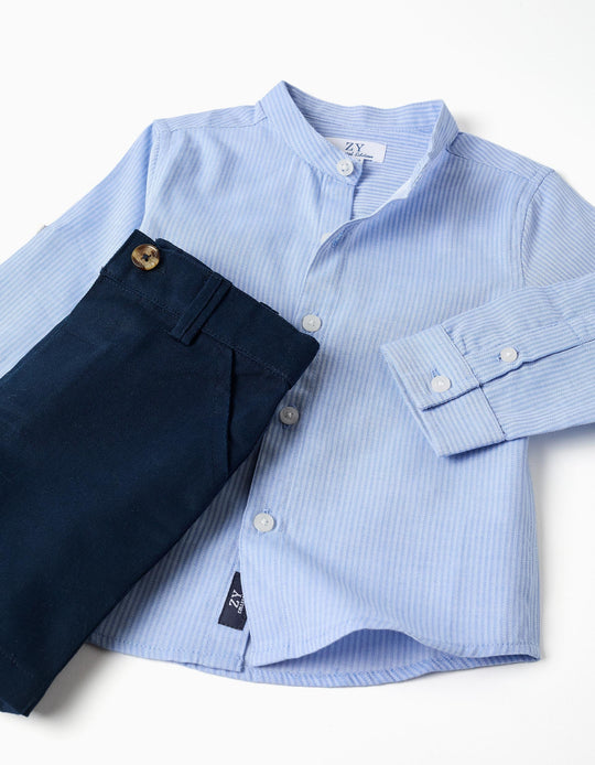 SET SHIRT SHORT  NIGHT BLUE