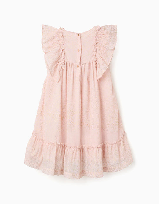 SS DRESS CREPE  LIGHT PINK