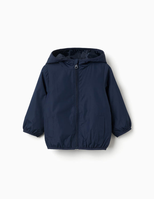 WINDBREAKER PONGEE DARK BLUE