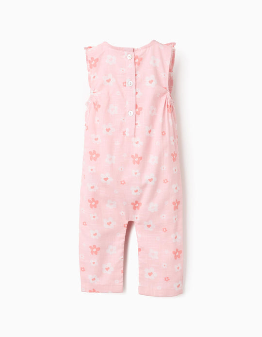 Babygrow floral  ruffles