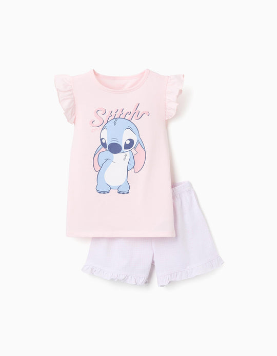 DIS PYJAMA SS JERSEY For  GIRL LIGHT PINK